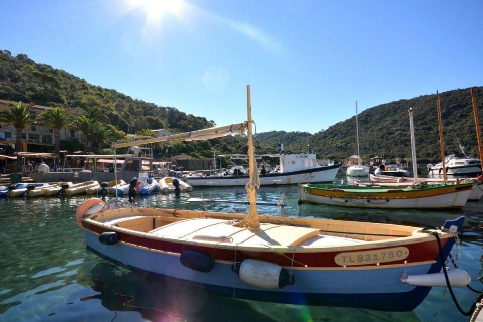 Take a boat trip around the island