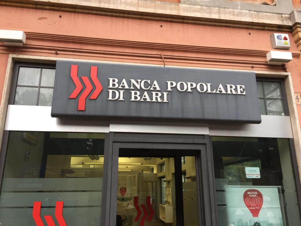 Crisi Banca Popolare di Bari