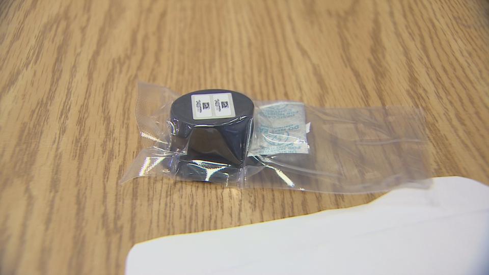 Radon test kits like this are sold by Lung Associations across the Maritimes. 