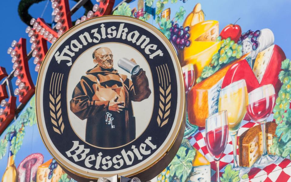 Franziskaner is one of the major brands of 'wheat beer'