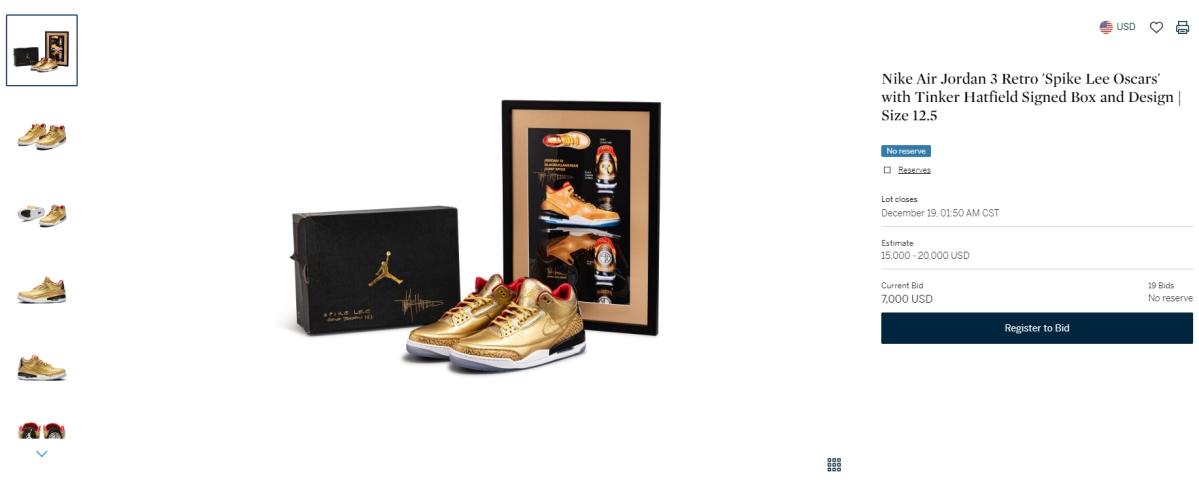 美國慈善組織收到名導史派克李同款Nike訂製鞋捐贈人成謎