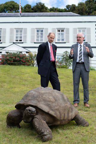 <p>Finn Partners</p> Prince Edward meets Jonathan at Plantation House