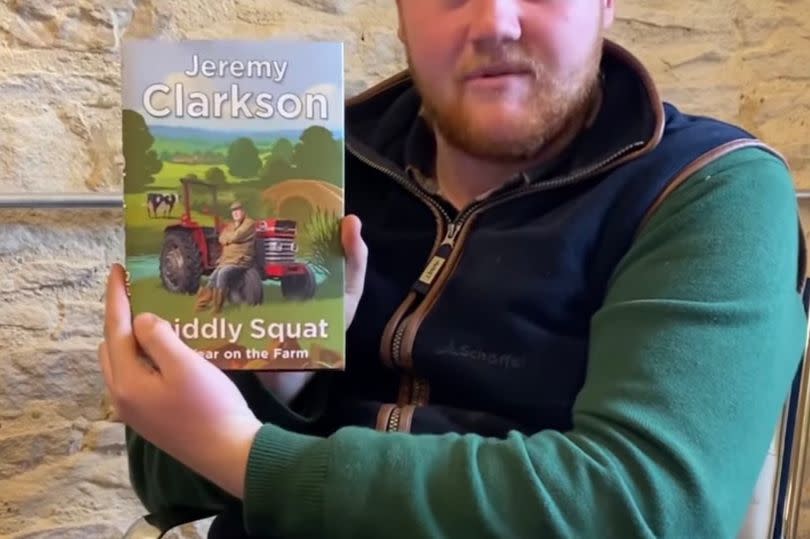 Kaleb gave fans an insight into his time on Diddly Squat Farm