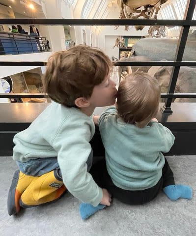 <p>Princess Eugenie/Instagram</p> August and Ernest Brooksbank