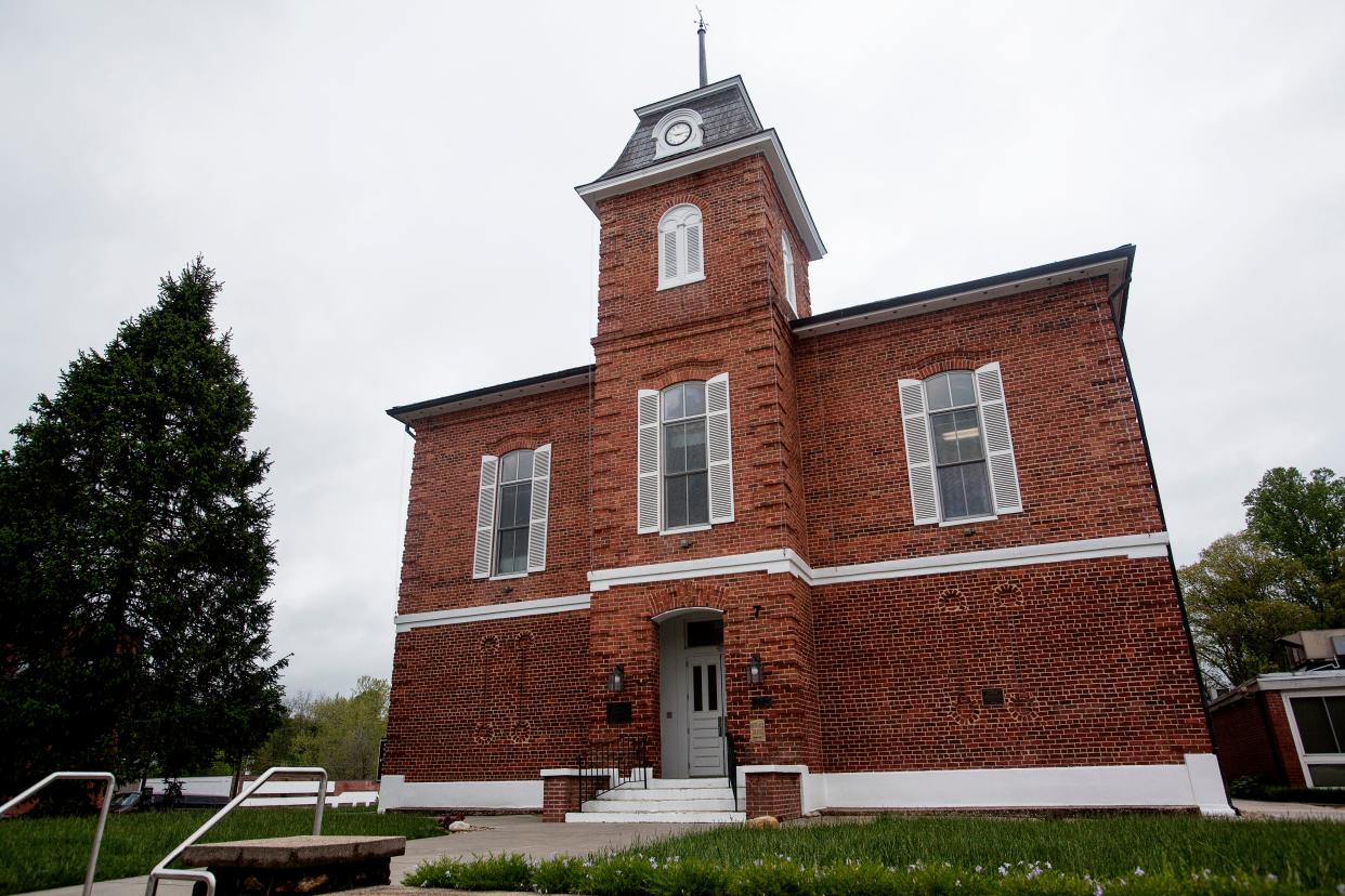 The Transylvania County Courthouse.