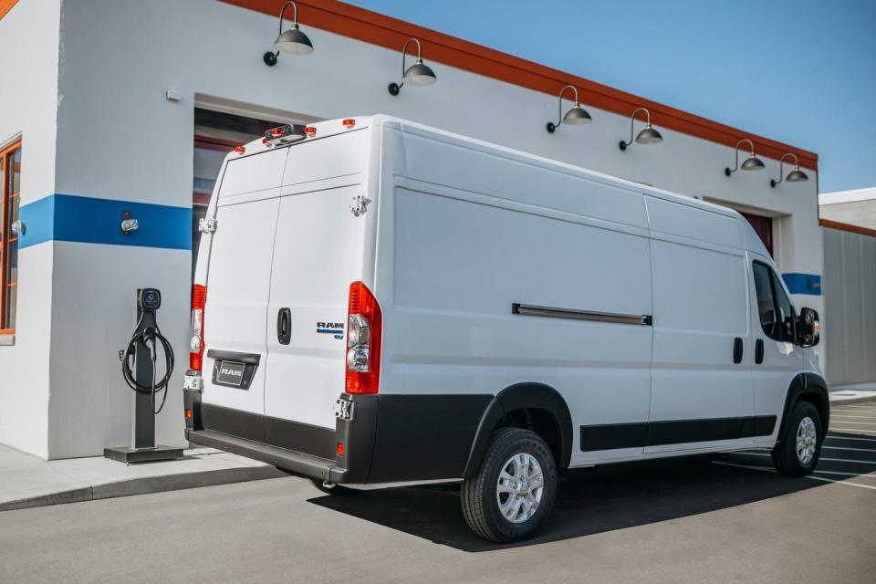 2024 ram promaster ev rear