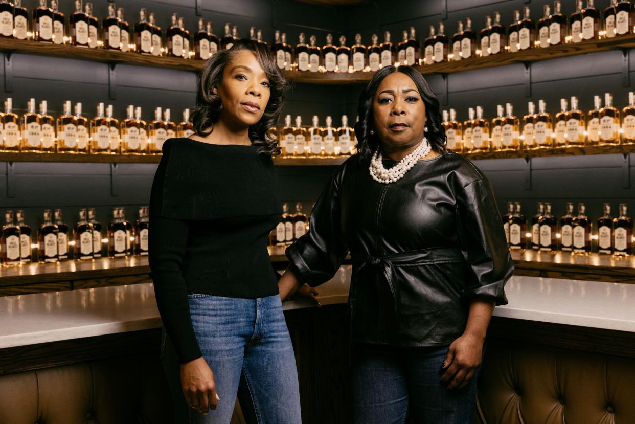 Fawn Weaver and Victoria Eady Butler of Uncle Nearest Premium Whiskey.
