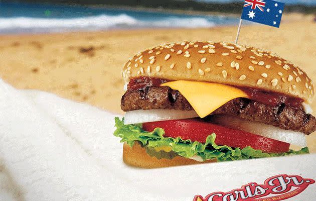 Carl's Jr burger joint has landed in Australia. Photo: Facebook