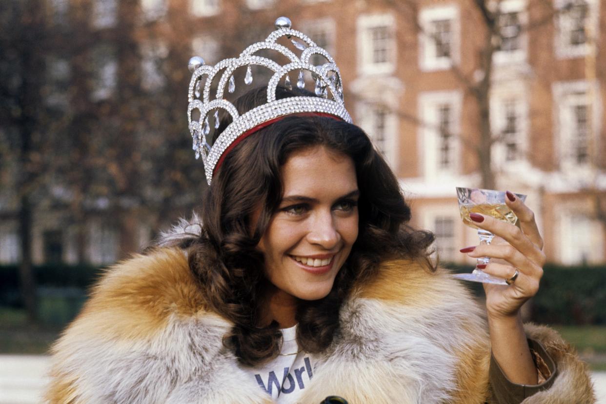 Cindy Breakspeare, 21, shortly after becoming Miss World in November 1976.