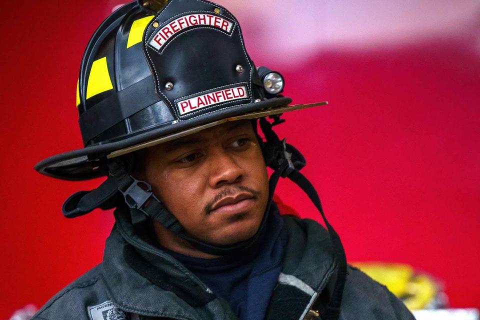 <p>New Jersey Firefighters Mutual Benevolent Association</p> Marques Hudson.