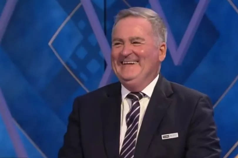 Richard Keys, working as a presenter