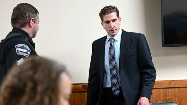 PHOTO: Bryan Kohberger enters the courtroom for a motion hearing, June 9, 2023, in Moscow, Idaho. Kohberger is accused of killing four University of Idaho students in November 2022. (Moscow-Pullman Daily News/Pool via AP)