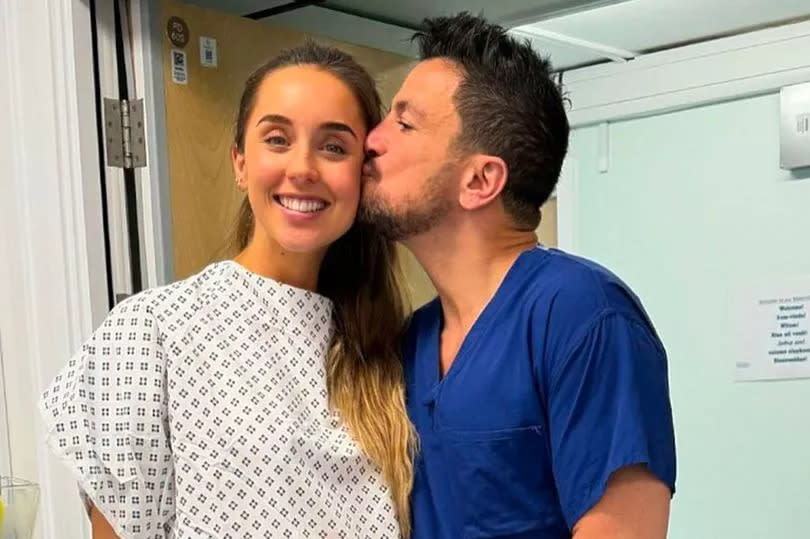 Peter Andre shares intimate snap of Emily moments before she gave birth ...