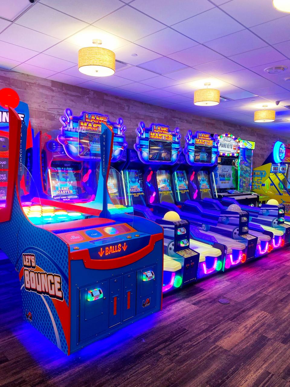 The arcade at Fantasy Island Amusement Park in Beach Haven has more than 12,000 square feet of games like Skee-Ball and Lane Master Bowling.