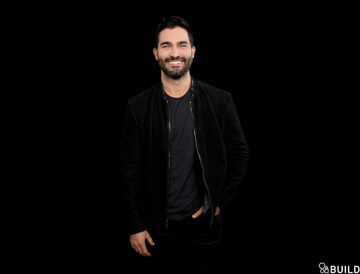 Tyler Hoechlin visits AOL Hq for Build on October 7, 2016 in New York. Photos by Noam Galai