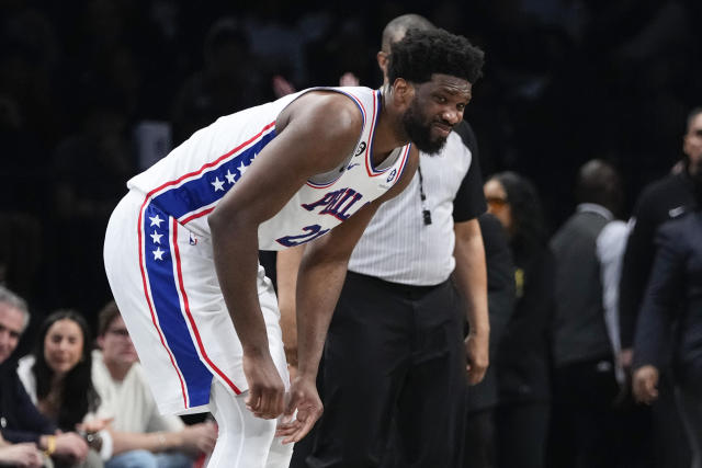 Sixers' Joel Embiid returns from knee injury for Game 2 vs