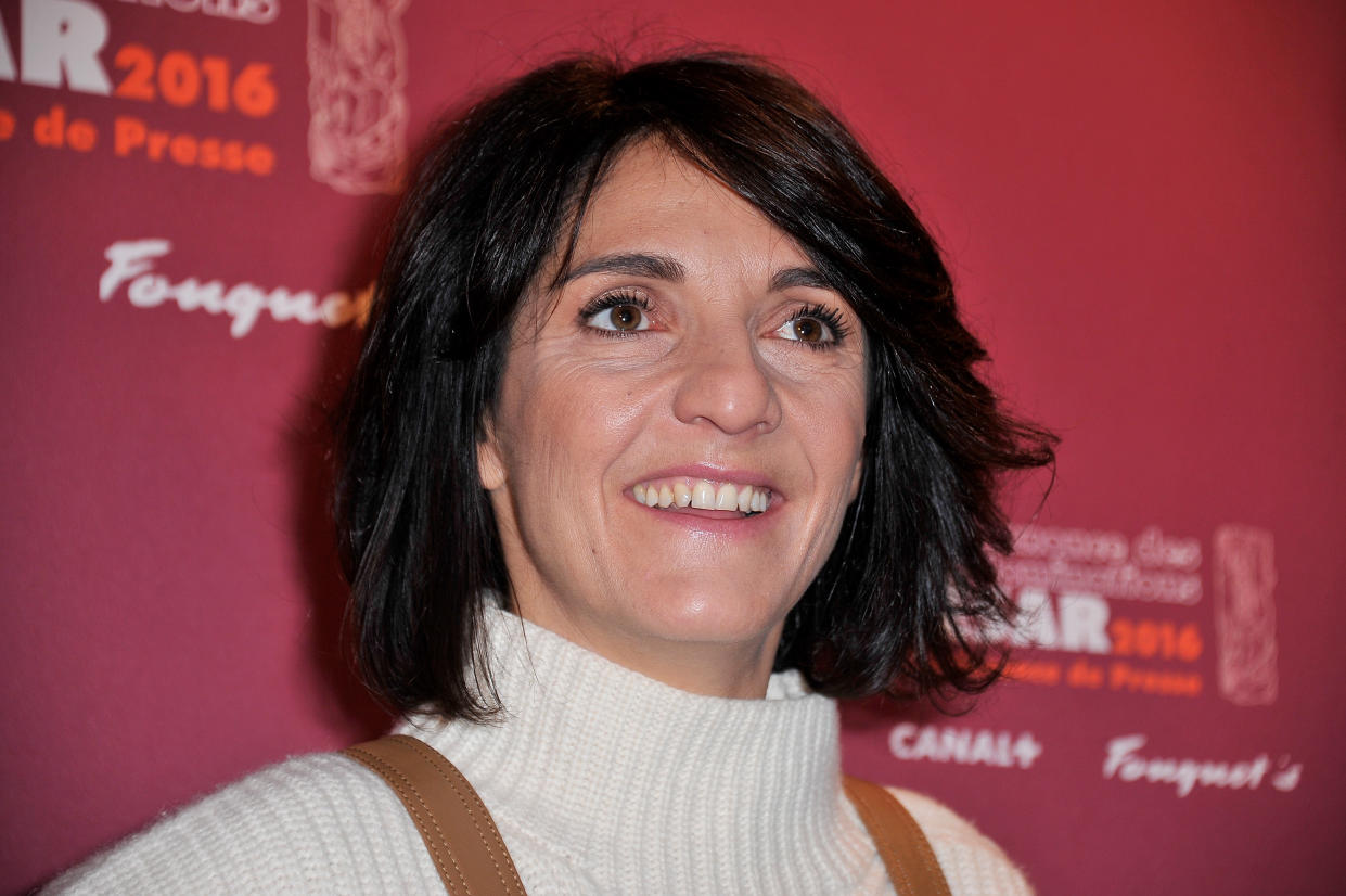 PARIS, FRANCE - JANUARY 27:  Florence Foresti attends the Cesar 2016 Nominee Press Conference at Le Fouquet's on January 27, 2016 in Paris, France.  (Photo by Kristy Sparow/Getty Images)