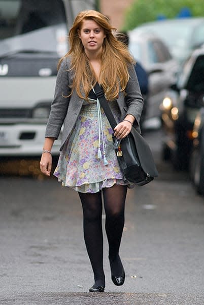 Princess Beatrice walking