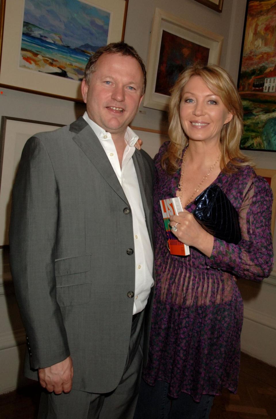 Nick Jones with his wife Kirsty Young (Dave Benett)