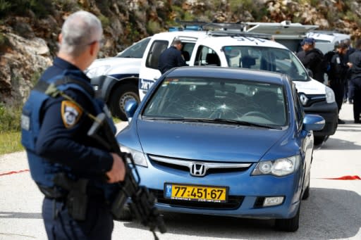 The incident began when a suspected Palestinian assailant attacked an Israeli soldier with a knife at the Ariel junction in the occupied West Bank, snatching his weapon and then firing at three vehicles