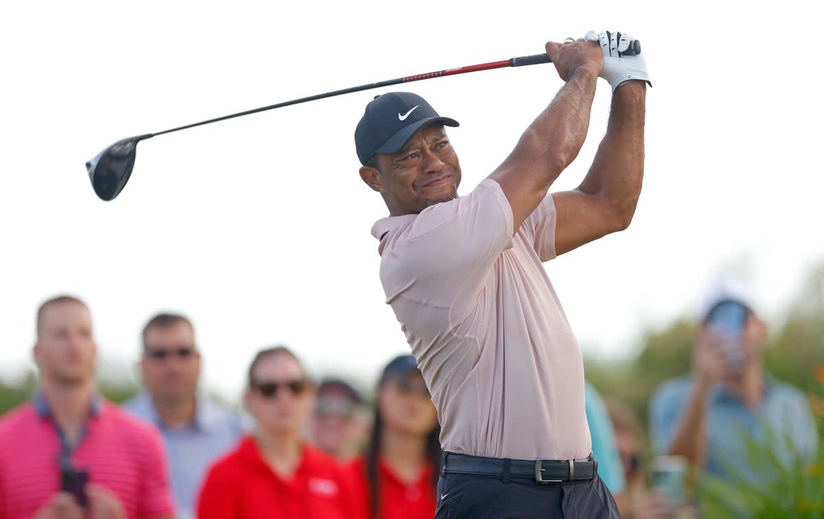 Tiger Woods posted a three-over par 75 (Getty Images,)