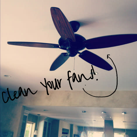 Clean and adjust fans 