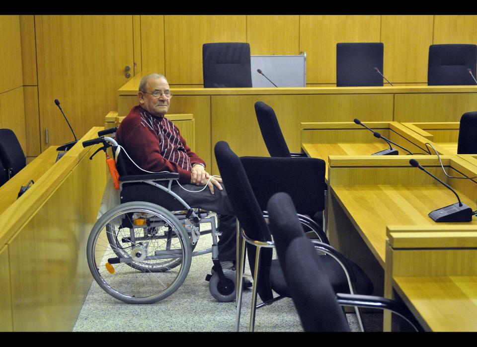 Heinrich Boere, 88, is convicted of murdering three civilians in the Netherlands when he was a member of a Waffen SS death squad in 1944; sentenced to life imprisonment. His appeal is rejected. (Photo: Getty)