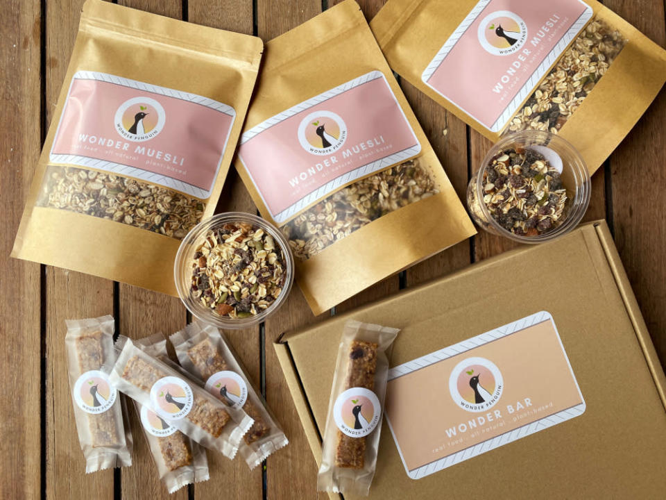 Wonder Penguin muesli and energy bars will be available for purchase at the cafe. &#x002014; Picture by Steven Ooi KE