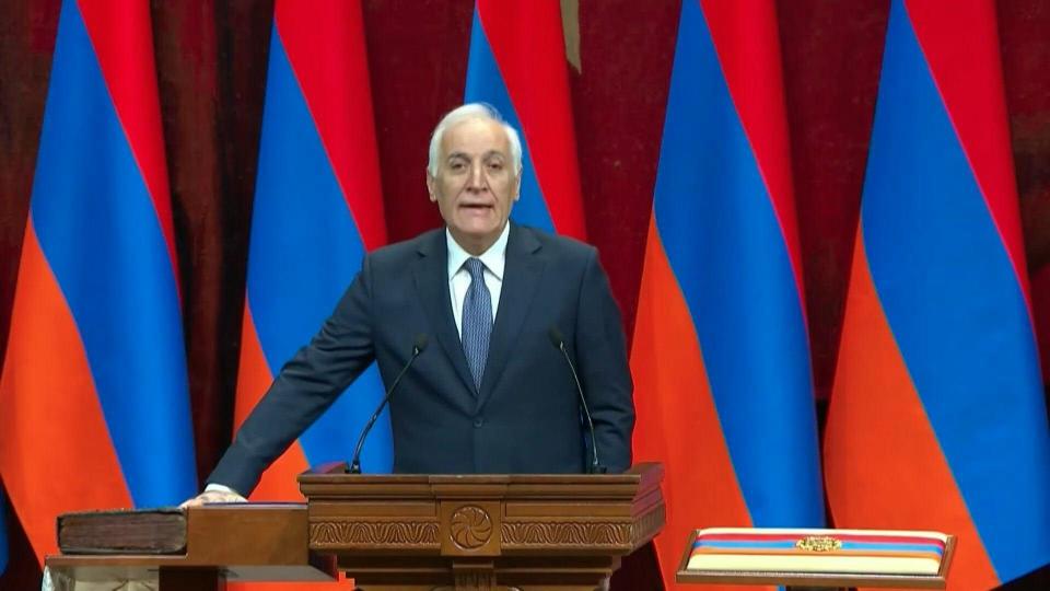 今年3月才上任的亞美尼亞總統瓦哈根哈恰圖良。（AFP）