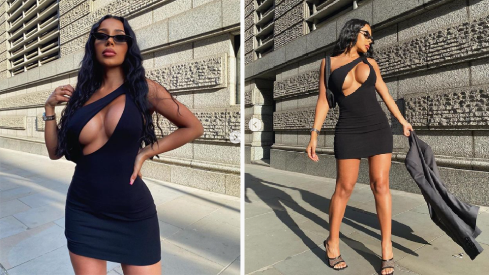 Der modebewusste Look ist sowohl riskant als auch sexy. Foto: Fashion Nova