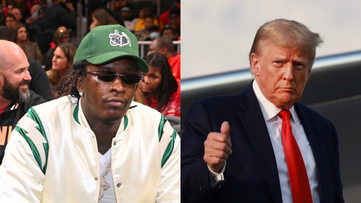 Young Thug and Donald Trump