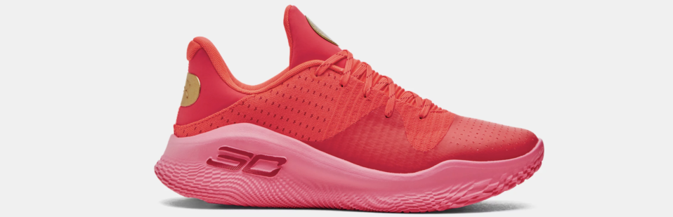 Unisex Curry 4 Low FloTro Basketball Shoes. PHOTO: Under Armour