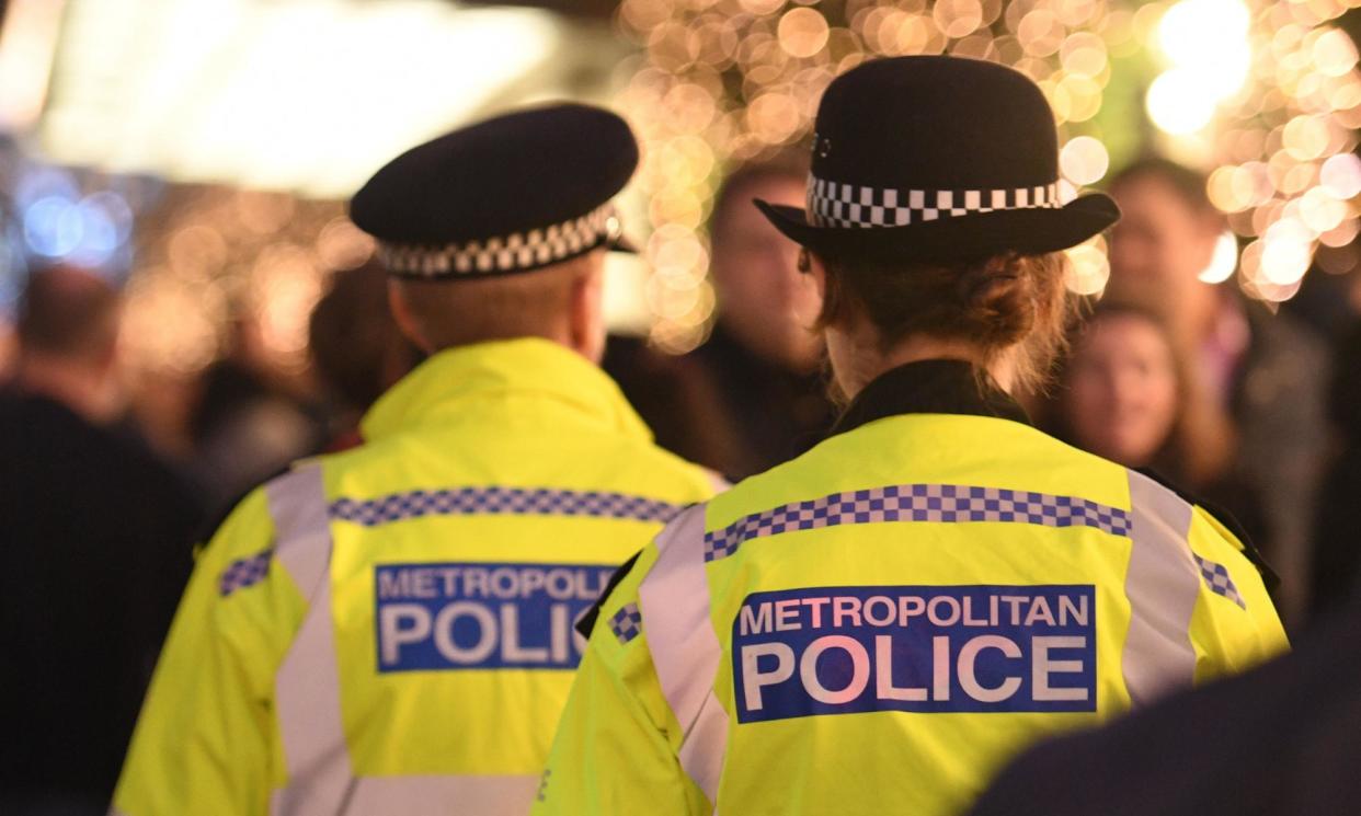 <span>Officers have been getting to robberies quicker and spending more time at crime scenes since the Right Care Right Person scheme was introduced, the Met says. </span><span>Photograph: Victoria Jones/PA</span>