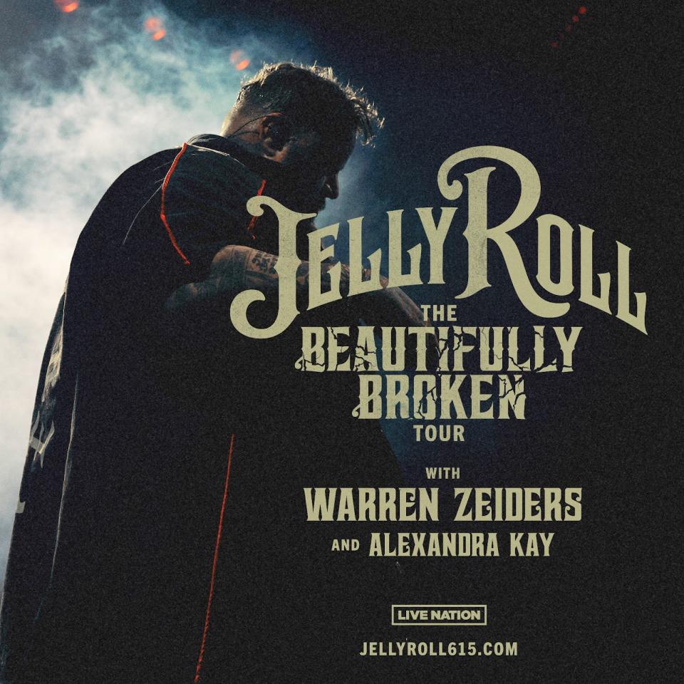 Jelly Roll's 'The Beautifully Broken Tour"