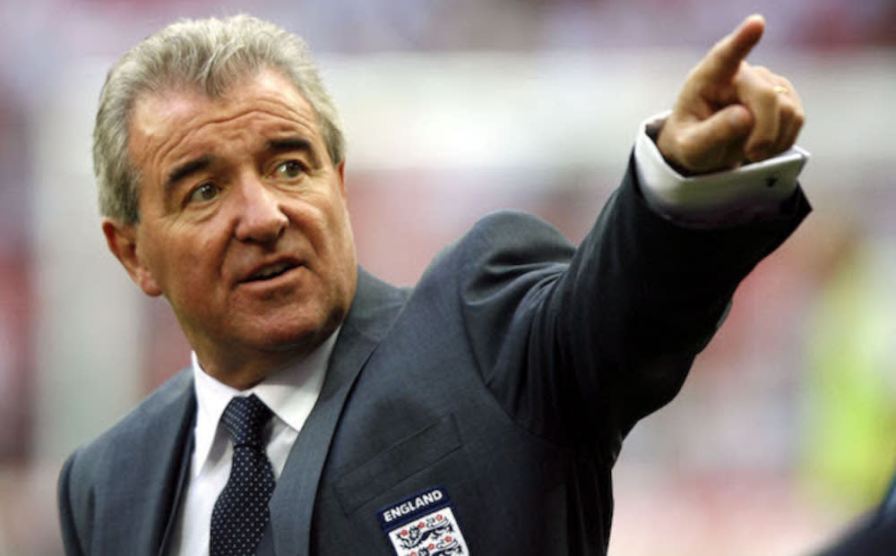 'If I Can Dream' explores the legacy of former England manager Terry Venables, on and off the pitch. (AP Photo/Tom Hevezi/Sky)