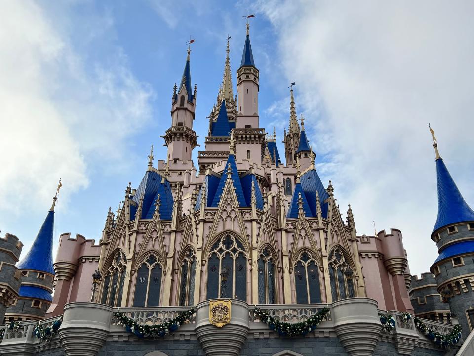 Cinderella Castle houses one of the most popular restaurant's at Walt Disney World, Cinderella's Royal Table.