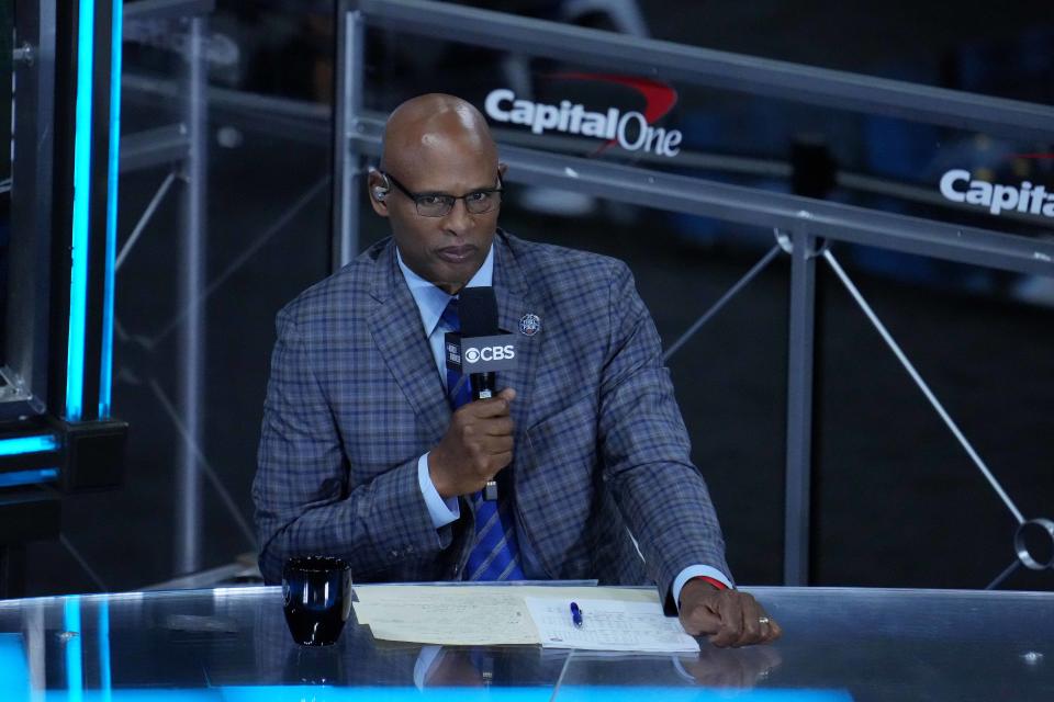 CBS announcer Clark Kellogg