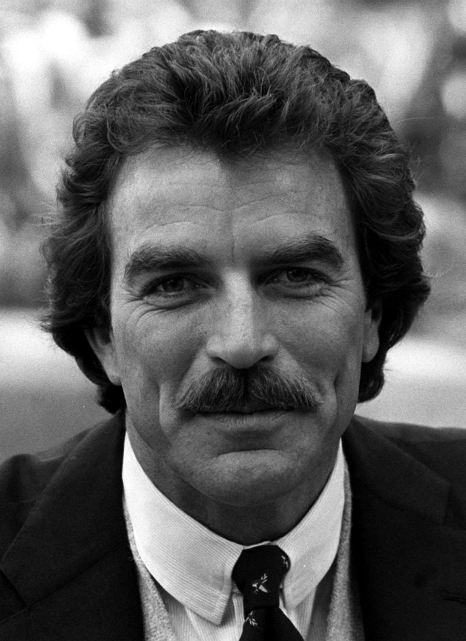 <p>As ‘Shortlist’ so eloquently put it, Tom Selleck doesn’t moustache, he has a moustachterpiece. [Photo: PA] </p>