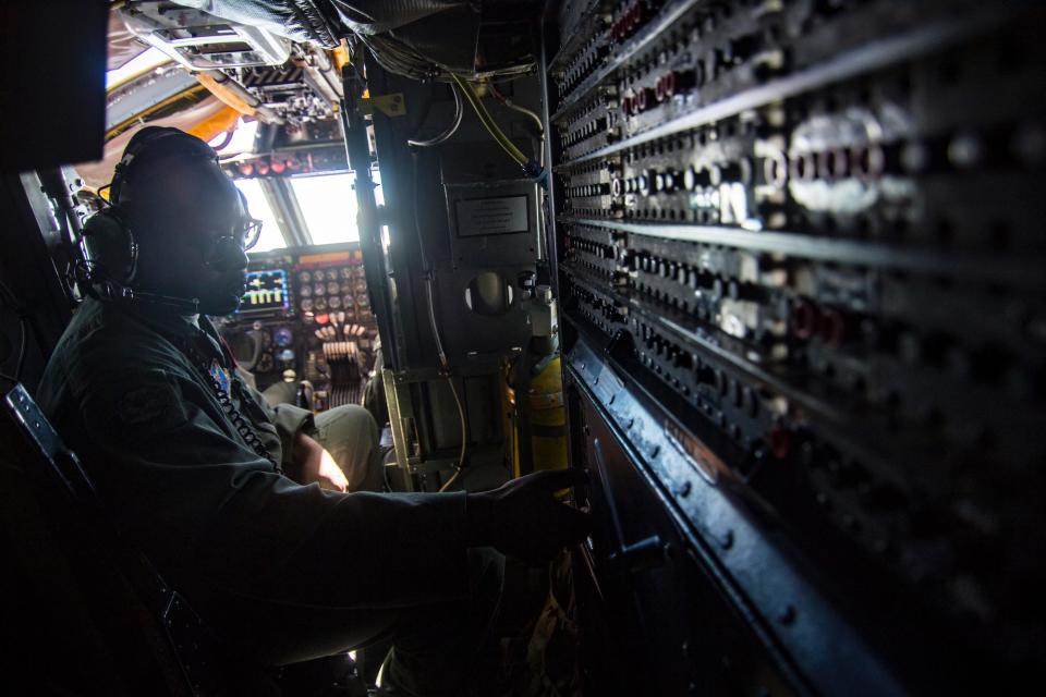 Air Force B-52 crew chief