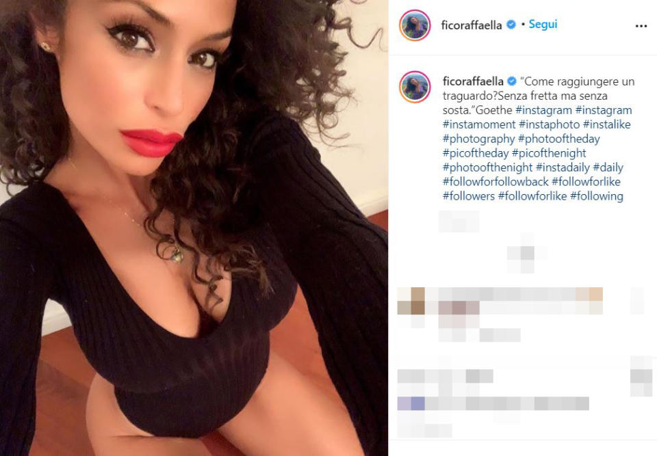 Paparazzata con l'imprenditore fiorentino Giulio Fratini, Raffaella Fico si gode l'amore e la sua nuova vita