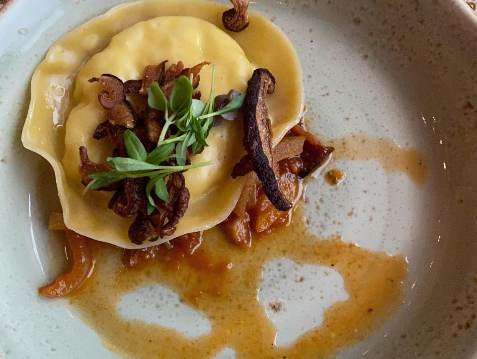 ravioli from california grill at disney world contemporary resort