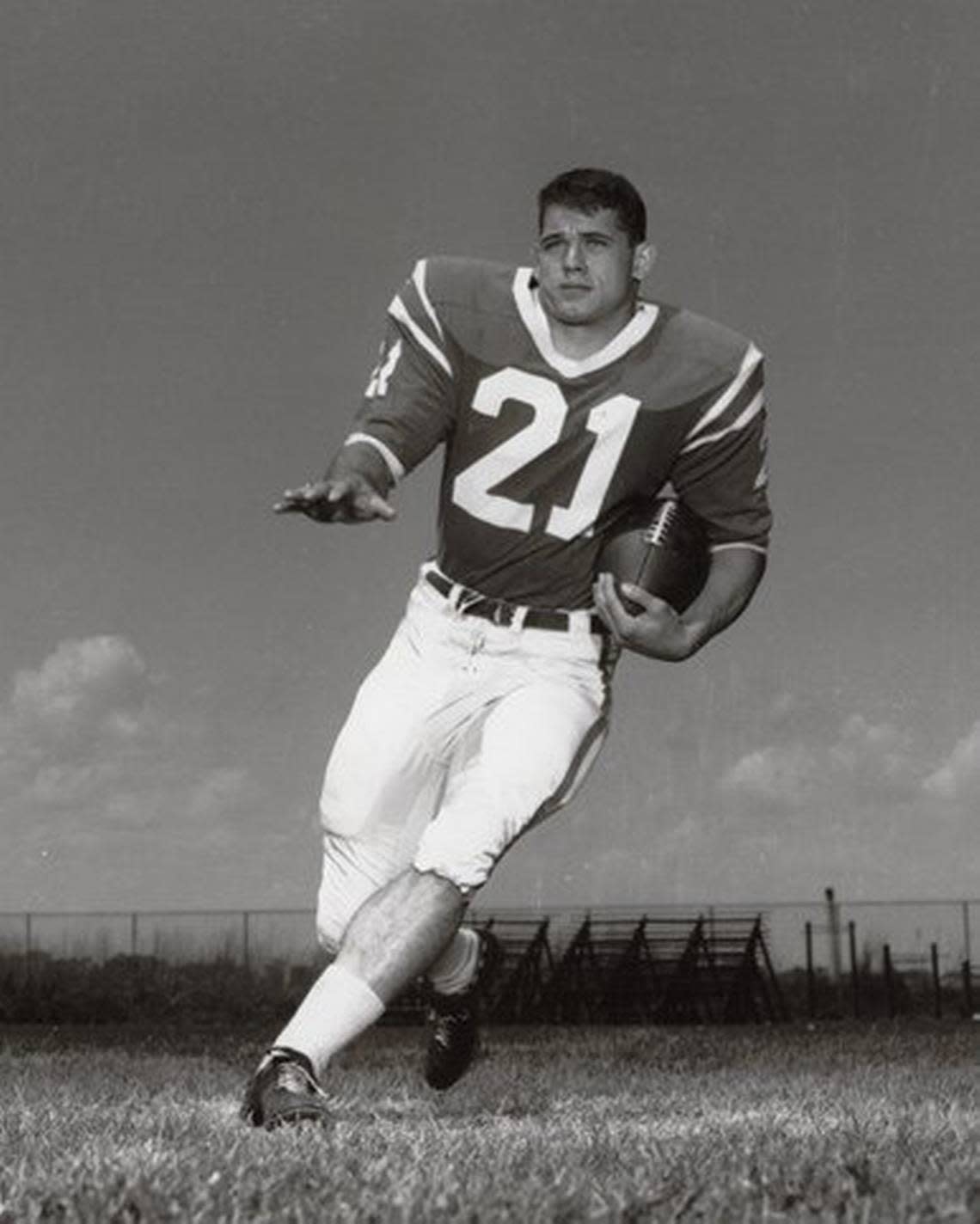 Kentucky halfback Rodger Bird was a two-time All-Southeastern Conference first-team selection (1964-65) by the Associated Press and United Press International.