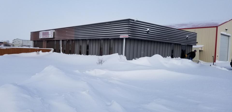 Manitoba snow