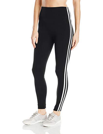 Fleece Lined Sport Legging Side Stripe