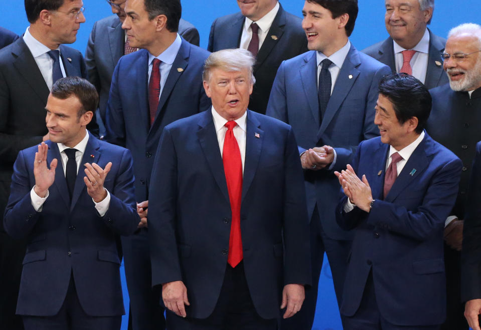 Die weltweit führenden Politiker versammelt auf dem G20-Gipfel in Buenos Aires. (Bild: Mikhail Svetlov/Getty Images)