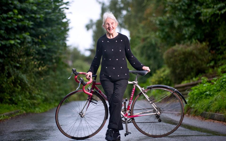 Eileen Cropper competed in the first world  cycling championship events in 1958 - 65 years after the inaugural men's event - RICHARD STANTON.