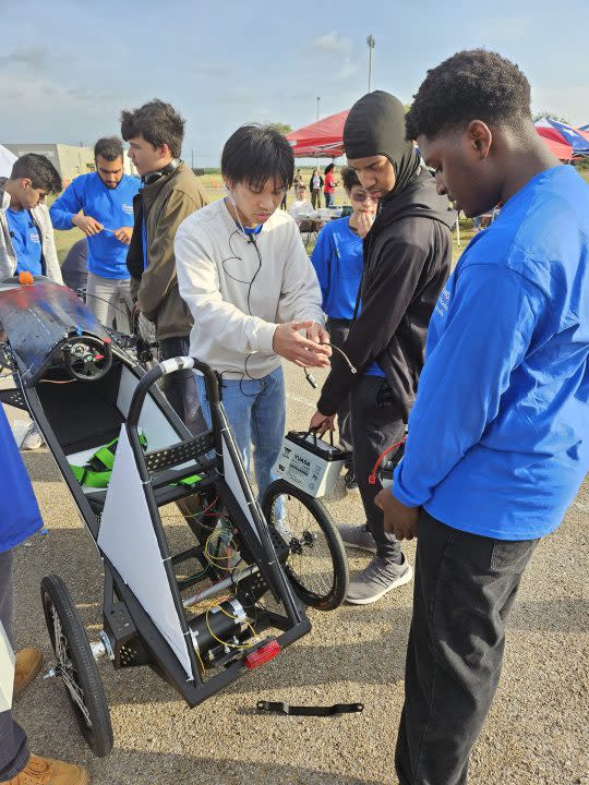 HSA-P students compete in F24 showcase with hand-built electric cars (Harmony Science Academy photo)