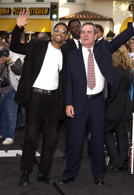 Will Smith and Tommy Lee Jones at the LA premiere of Columbia's Men in Black II