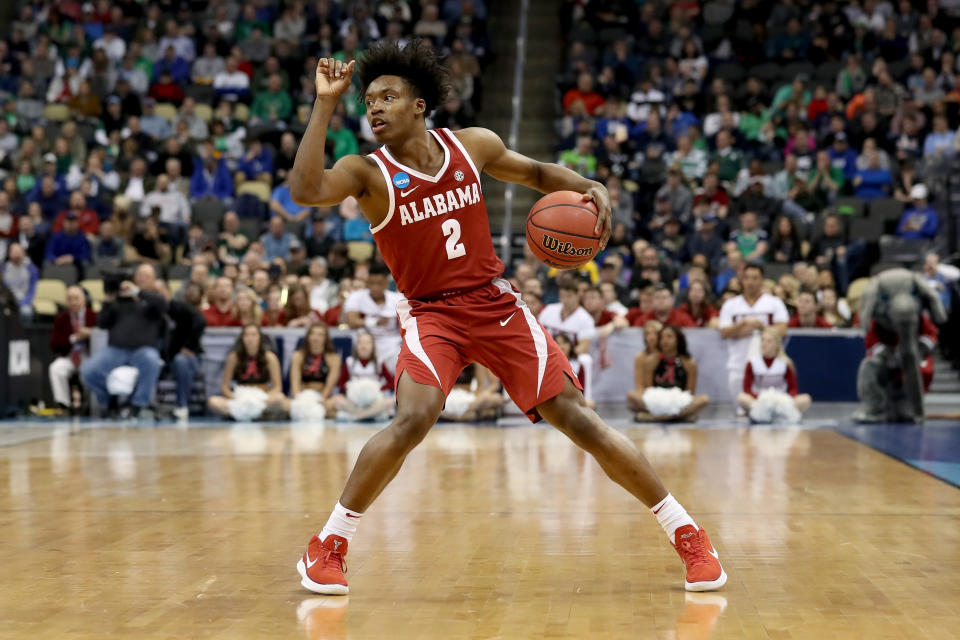 Collin Sexton has certainly raised his profile late in the season. (Getty)