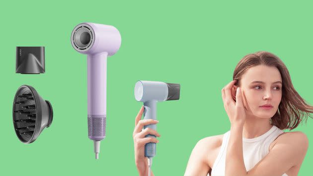 The Laifen hair dryer comes in four pastel colors.